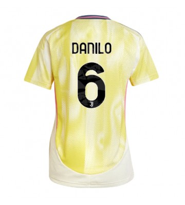 Juventus Danilo Luiz #6 Venkovní Dres pro Dámy 2024-25 Krátkým Rukávem