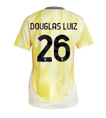 Juventus Douglas Luiz #26 Venkovní Dres pro Dámy 2024-25 Krátkým Rukávem