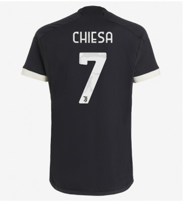 Juventus Federico Chiesa #7 Alternativní Dres 2023-24 Krátkým Rukávem