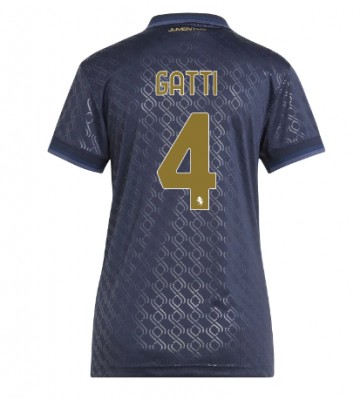 Juventus Federico Gatti #4 Alternativní Dres pro Dámy 2024-25 Krátkým Rukávem