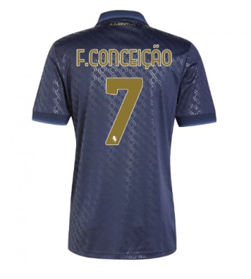 Juventus Francisco Conceicao #7 Alternativní Dres 2024-25 Krátkým Rukávem