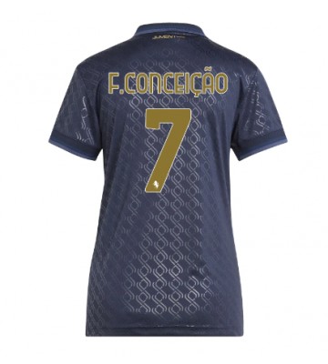 Juventus Francisco Conceicao #7 Alternativní Dres pro Dámy 2024-25 Krátkým Rukávem