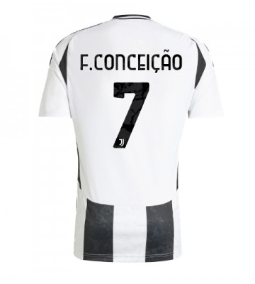 Juventus Francisco Conceicao #7 Domácí Dres 2024-25 Krátkým Rukávem