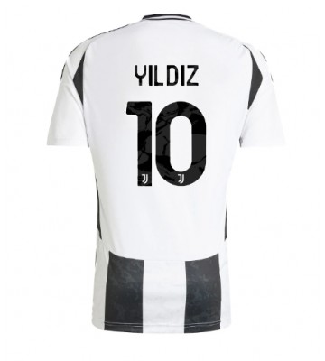 Juventus Kenan Yildiz #10 Domácí Dres 2024-25 Krátkým Rukávem