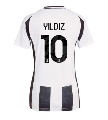 Juventus Kenan Yildiz #10 Domácí Dres pro Dámy 2024-25 Krátkým Rukávem