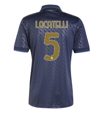 Juventus Manuel Locatelli #5 Alternativní Dres 2024-25 Krátkým Rukávem