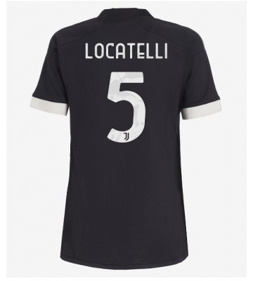 Juventus Manuel Locatelli #5 Alternativní Dres pro Dámy 2023-24 Krátkým Rukávem