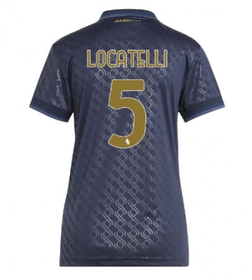 Juventus Manuel Locatelli #5 Alternativní Dres pro Dámy 2024-25 Krátkým Rukávem