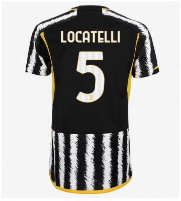 Juventus Manuel Locatelli #5 Domácí Dres pro Dámy 2023-24 Krátkým Rukávem