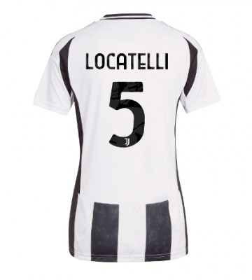 Juventus Manuel Locatelli #5 Domácí Dres pro Dámy 2024-25 Krátkým Rukávem