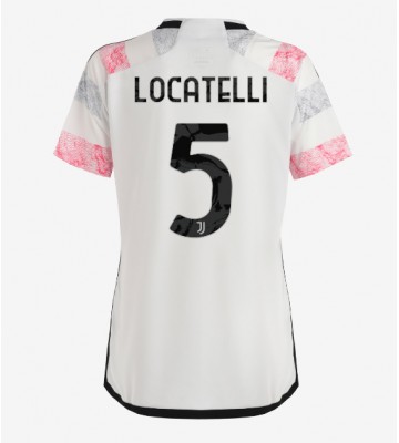 Juventus Manuel Locatelli #5 Venkovní Dres pro Dámy 2023-24 Krátkým Rukávem