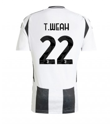 Juventus Timothy Weah #22 Domácí Dres 2024-25 Krátkým Rukávem