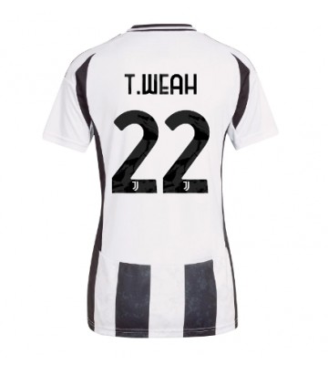 Juventus Timothy Weah #22 Domácí Dres pro Dámy 2024-25 Krátkým Rukávem