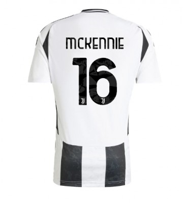 Juventus Weston McKennie #16 Domácí Dres 2024-25 Krátkým Rukávem