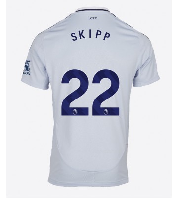 Leicester City Oliver Skipp #22 Alternativní Dres 2024-25 Krátkým Rukávem