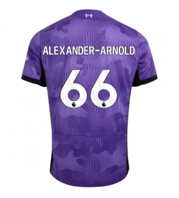 Liverpool Alexander-Arnold #66 Alternativní Dres 2023-24 Krátkým Rukávem