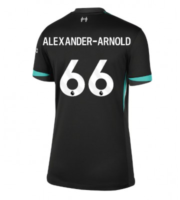 Liverpool Alexander-Arnold #66 Venkovní Dres pro Dámy 2024-25 Krátkým Rukávem