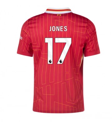 Liverpool Curtis Jones #17 Domácí Dres 2024-25 Krátkým Rukávem