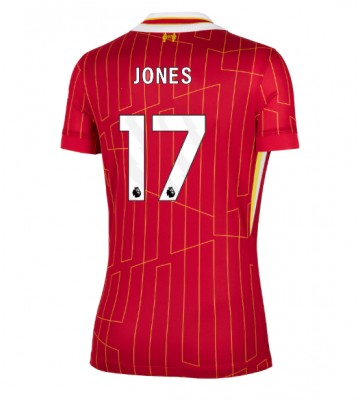 Liverpool Curtis Jones #17 Domácí Dres pro Dámy 2024-25 Krátkým Rukávem