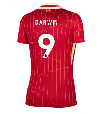 Liverpool Darwin Nunez #9 Domácí Dres pro Dámy 2024-25 Krátkým Rukávem