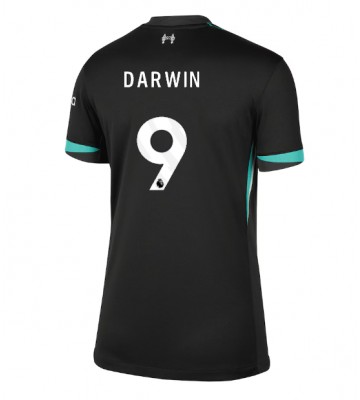 Liverpool Darwin Nunez #9 Venkovní Dres pro Dámy 2024-25 Krátkým Rukávem