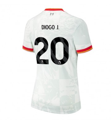 Liverpool Diogo Jota #20 Alternativní Dres pro Dámy 2024-25 Krátkým Rukávem