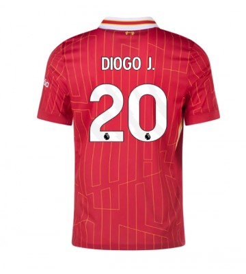 Liverpool Diogo Jota #20 Domácí Dres 2024-25 Krátkým Rukávem