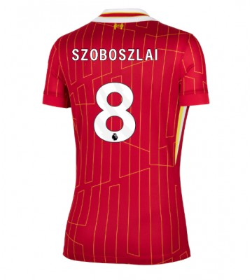 Liverpool Dominik Szoboszlai #8 Domácí Dres pro Dámy 2024-25 Krátkým Rukávem