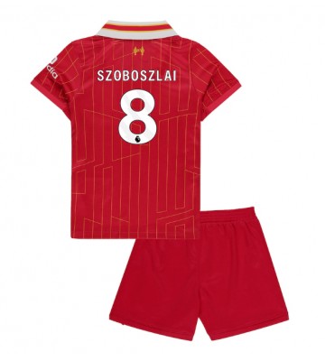 Liverpool Dominik Szoboszlai #8 Domácí dres komplet pro Děti 2024-25 Krátkým Rukávem (+ Krátké kalhoty)