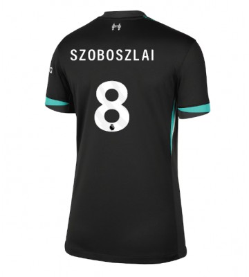 Liverpool Dominik Szoboszlai #8 Venkovní Dres pro Dámy 2024-25 Krátkým Rukávem