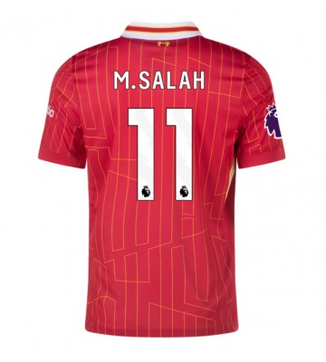 Liverpool Mohamed Salah #11 Domácí Dres 2024-25 Krátkým Rukávem