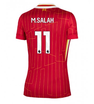 Liverpool Mohamed Salah #11 Domácí Dres pro Dámy 2024-25 Krátkým Rukávem