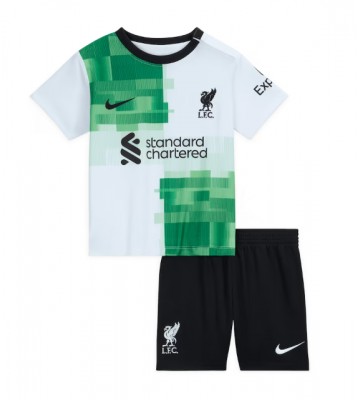 Liverpool Venkovní dres komplet pro Děti 2023-24 Krátkým Rukávem (+ Krátké kalhoty)