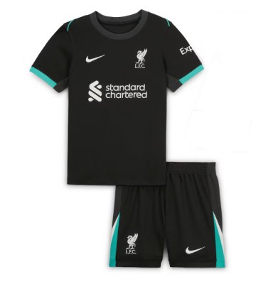 Liverpool Venkovní dres komplet pro Děti 2024-25 Krátkým Rukávem (+ Krátké kalhoty)