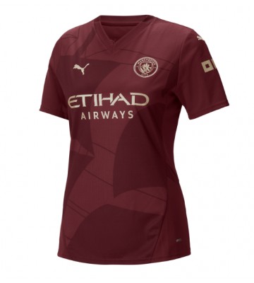 Manchester City Alternativní Dres pro Dámy 2024-25 Krátkým Rukávem