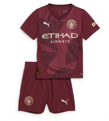 Manchester City Alternativní dres komplet pro Děti 2024-25 Krátkým Rukávem (+ Krátké kalhoty)