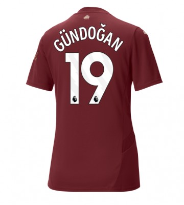 Manchester City Ilkay Gundogan #19 Alternativní Dres pro Dámy 2024-25 Krátkým Rukávem