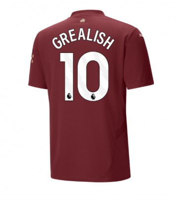 Manchester City Jack Grealish #10 Alternativní Dres 2024-25 Krátkým Rukávem