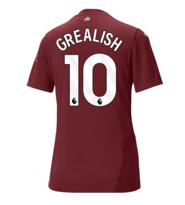 Manchester City Jack Grealish #10 Alternativní Dres pro Dámy 2024-25 Krátkým Rukávem