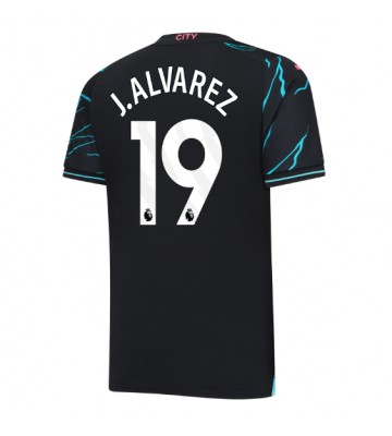 Manchester City Julian Alvarez #19 Alternativní Dres 2023-24 Krátkým Rukávem