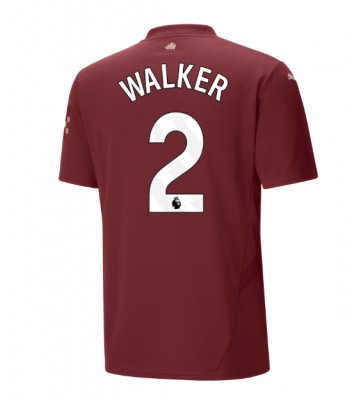 Manchester City Kyle Walker #2 Alternativní Dres 2024-25 Krátkým Rukávem