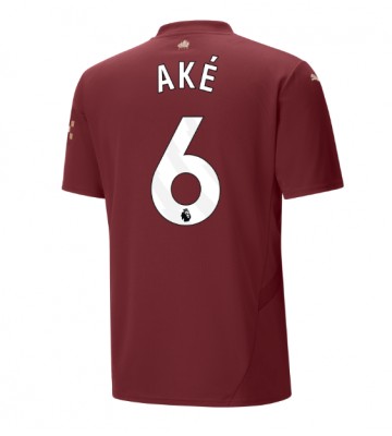 Manchester City Nathan Ake #6 Alternativní Dres 2024-25 Krátkým Rukávem