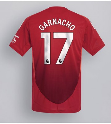 Manchester United Alejandro Garnacho #17 Domácí Dres 2024-25 Krátkým Rukávem