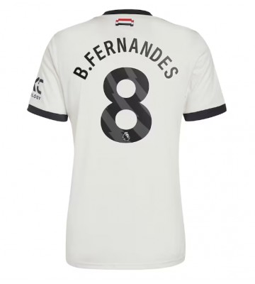 Manchester United Bruno Fernandes #8 Alternativní Dres 2024-25 Krátkým Rukávem