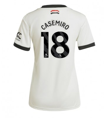 Manchester United Casemiro #18 Alternativní Dres pro Dámy 2024-25 Krátkým Rukávem