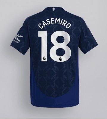 Manchester United Casemiro #18 Venkovní Dres 2024-25 Krátkým Rukávem