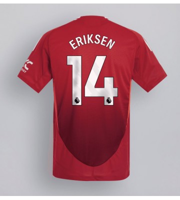 Manchester United Christian Eriksen #14 Domácí Dres 2024-25 Krátkým Rukávem