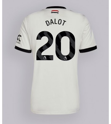 Manchester United Diogo Dalot #20 Alternativní Dres 2024-25 Krátkým Rukávem