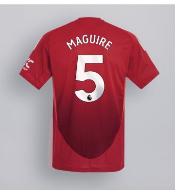 Manchester United Harry Maguire #5 Domácí Dres 2024-25 Krátkým Rukávem