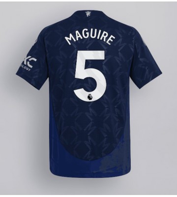 Manchester United Harry Maguire #5 Venkovní Dres 2024-25 Krátkým Rukávem